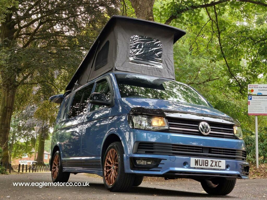 Volkswagen Transporter Panel Van 2.0 Tdi T28 Bluemotion Tech Highline Fwd WU18ZXC Blue #3