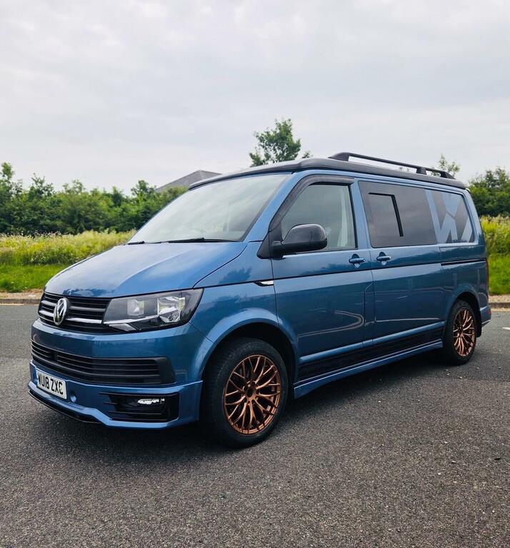 Volkswagen Transporter 2.0 Tdi T28 Bluemotion Tech Highline Fwd Swb Euro Blue #4