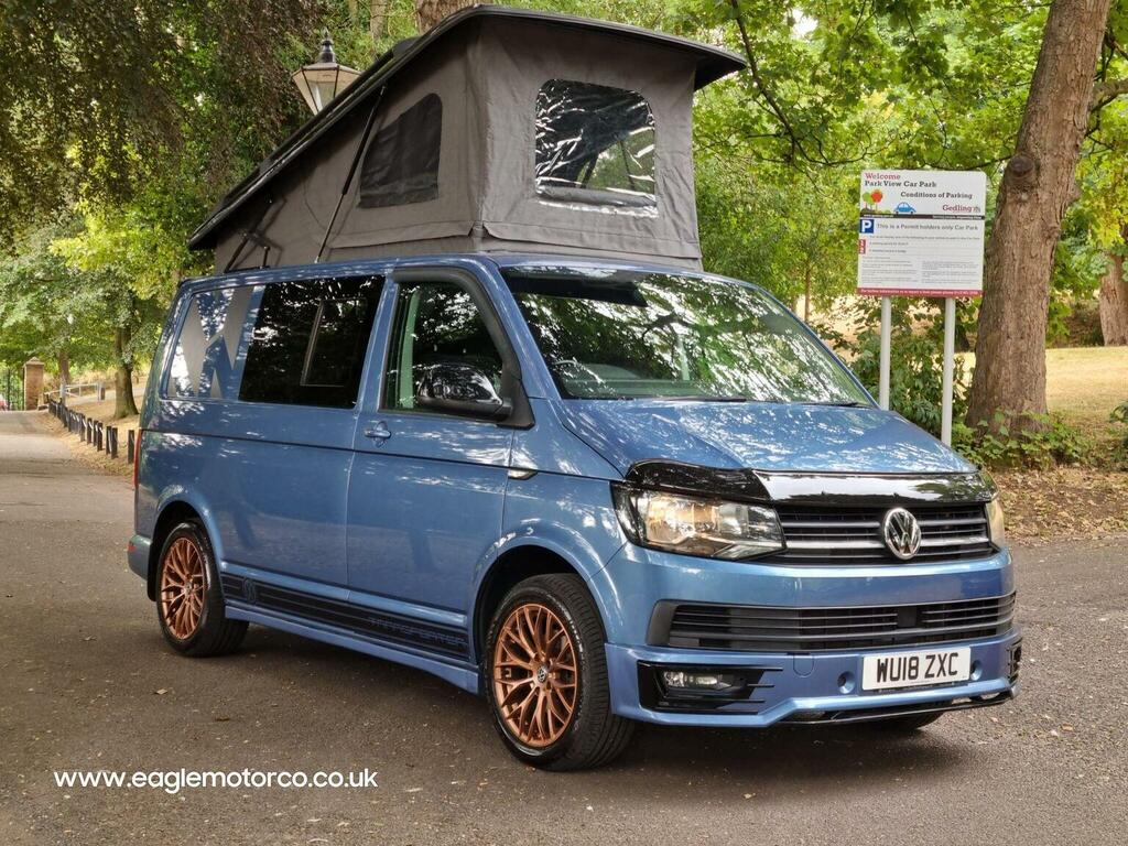 Volkswagen Transporter Panel Van 2.0 Tdi T28 Bluemotion Tech Highline Fwd WU18ZXC Blue