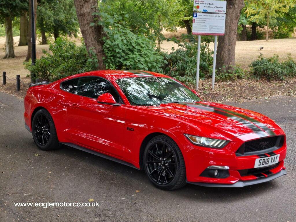 Ford Mustang Coupe 5.0 V8 Gt Shadow Edition Fastback Selshift E Red