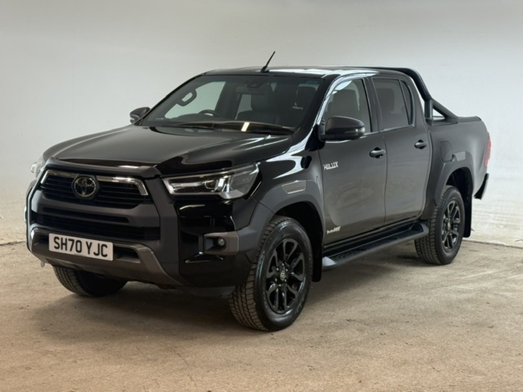 Toyota HILUX D-4d Invincible X U679 Ulez Black #3