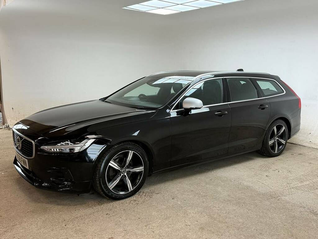 Volvo V90 D4 R-design U676 Ulez Black #3