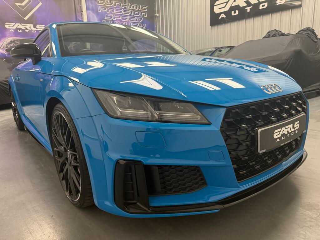 Audi TT 2.0 Tfsi 45 Black Edition Coupe S Troni AE70TLX Blue #4