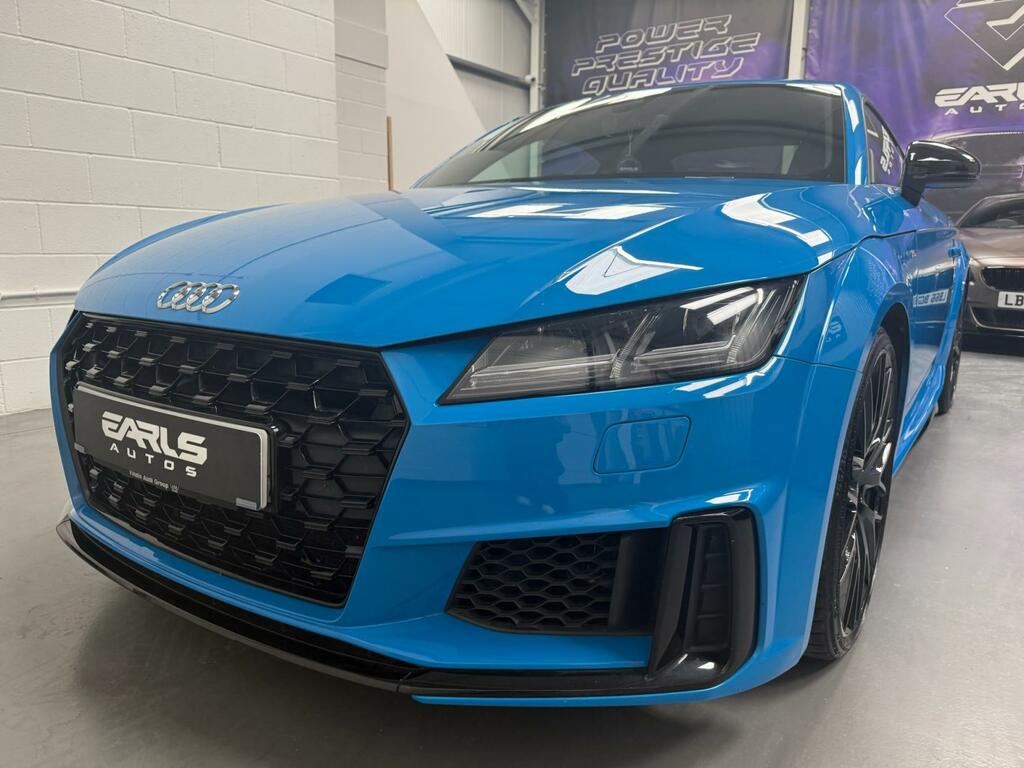 Audi TT 2.0 Tfsi 45 Black Edition Coupe S Troni AE70TLX Blue #5