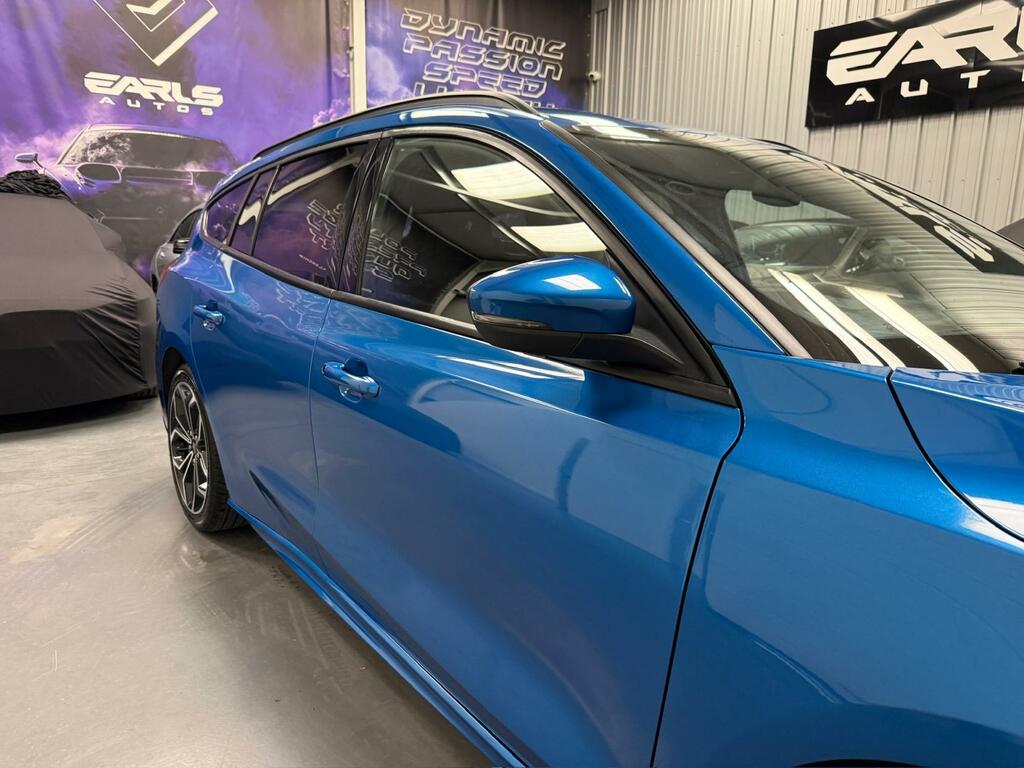 Ford Focus 1.5 Ecoblue St-line X Estate Euro KX70FMJ Blue #3