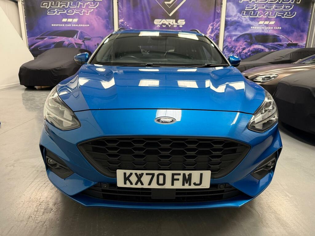 Ford Focus 1.5 Ecoblue St-line X Estate Euro KX70FMJ Blue #5