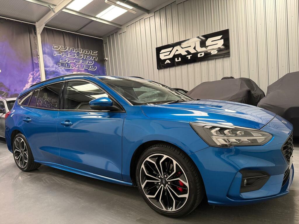 Ford Focus 1.5 Ecoblue St-line X Estate Euro KX70FMJ Blue