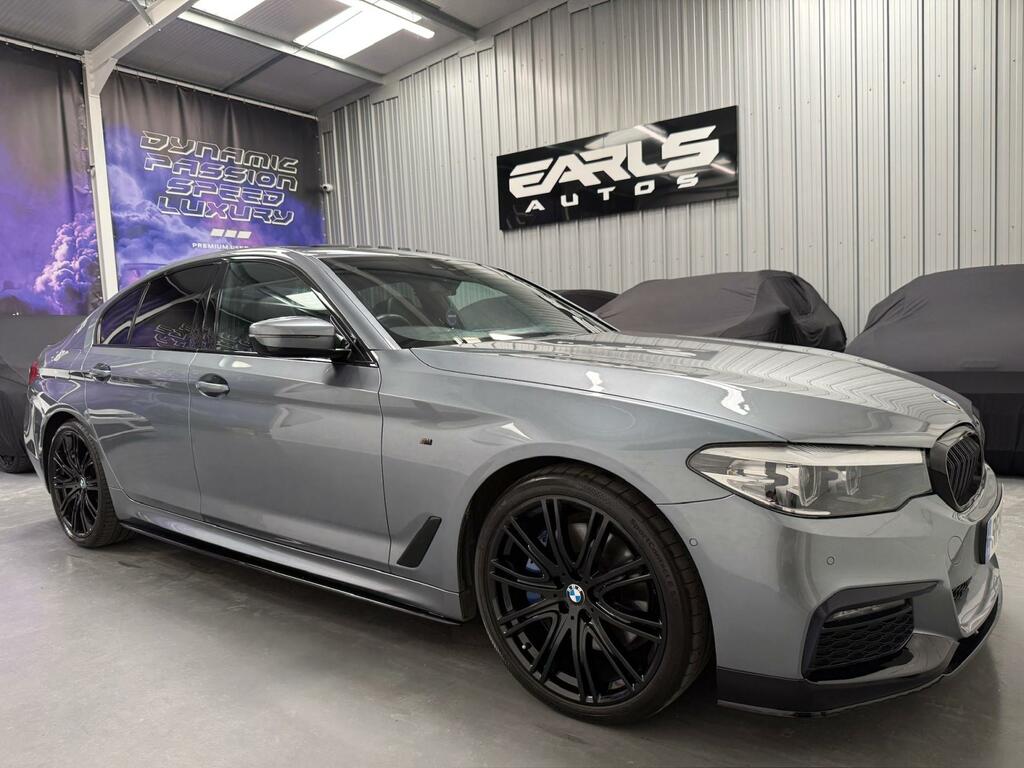 BMW 5 Series 3.0 530D M Sport Saloon Xdrive Eur RF19OUV Blue
