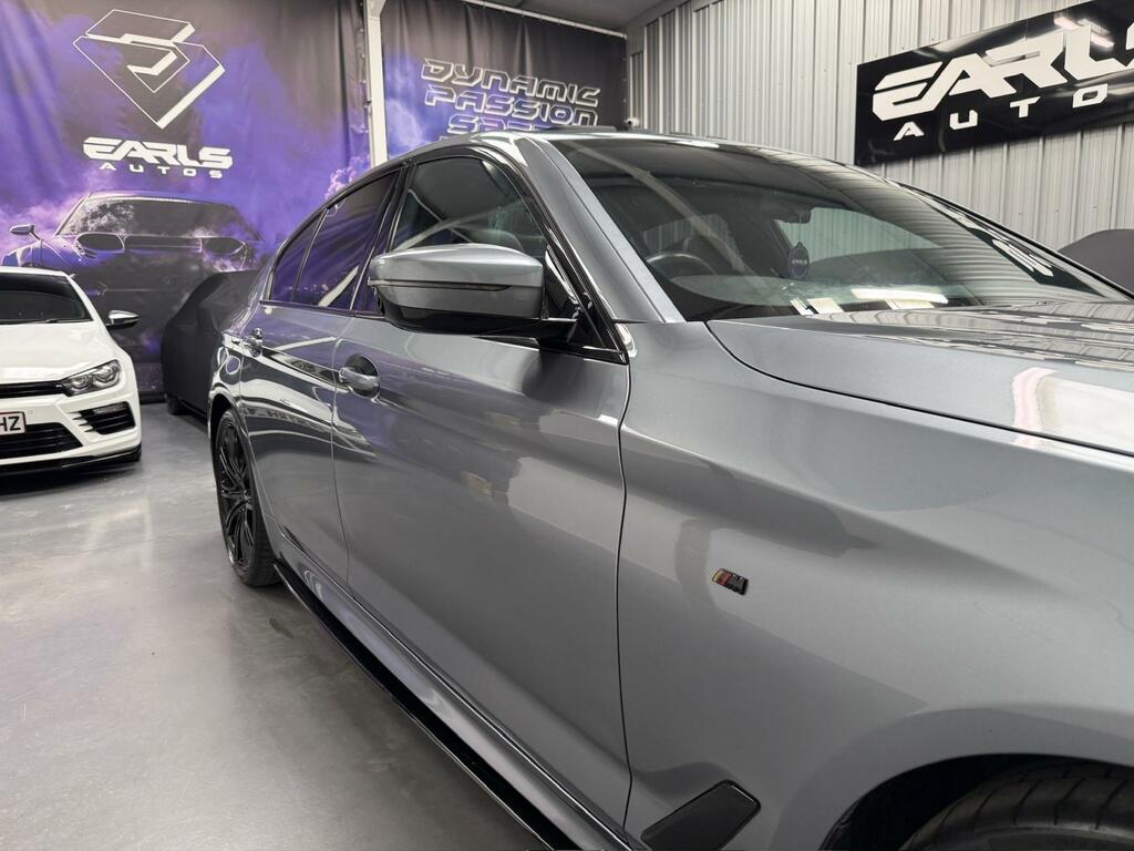 BMW 5 Series 3.0 530D M Sport Saloon Xdrive Eur RF19OUV Blue #2