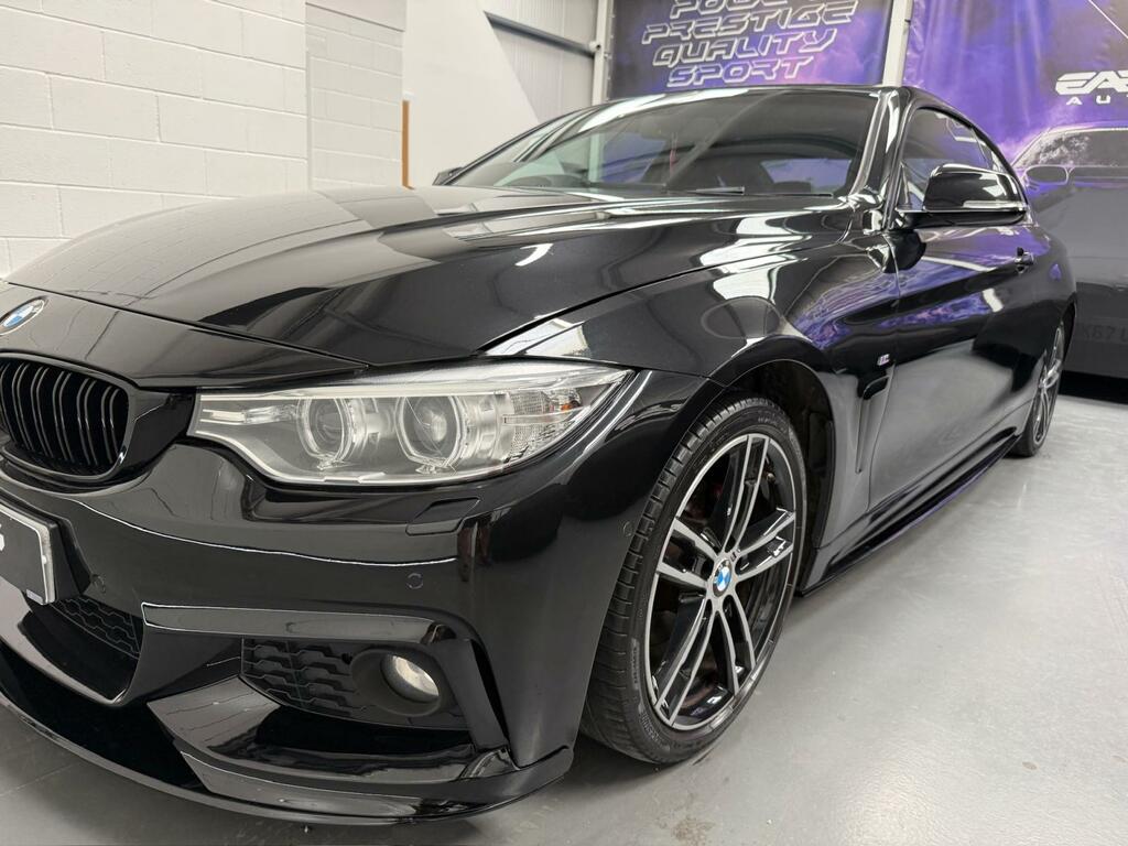 BMW 4 Series Gran Coupe 2.0 420D M Sport Coupe Euro 6 S S Black #4