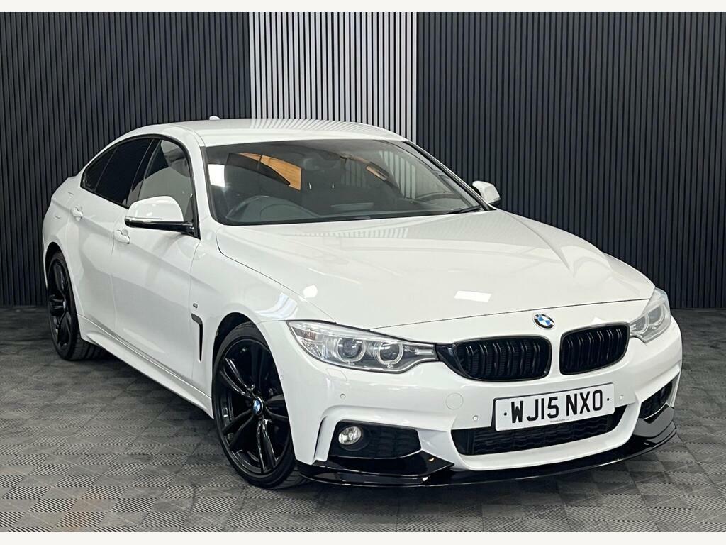 BMW 4 Series Gran Coupe Coupe 3.0 435D M Sport Xdrive Euro 6 Ss White #17