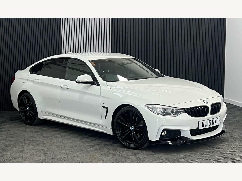 BMW 4 Series Gran Coupe Coupe 3.0 435D M Sport Xdrive Euro 6 Ss White #14