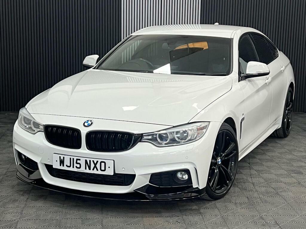 BMW 4 Series Gran Coupe Coupe 3.0 435D M Sport Xdrive Euro 6 Ss White #21