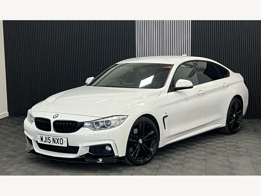BMW 4 Series Gran Coupe Coupe 3.0 435D M Sport Xdrive Euro 6 Ss White #28