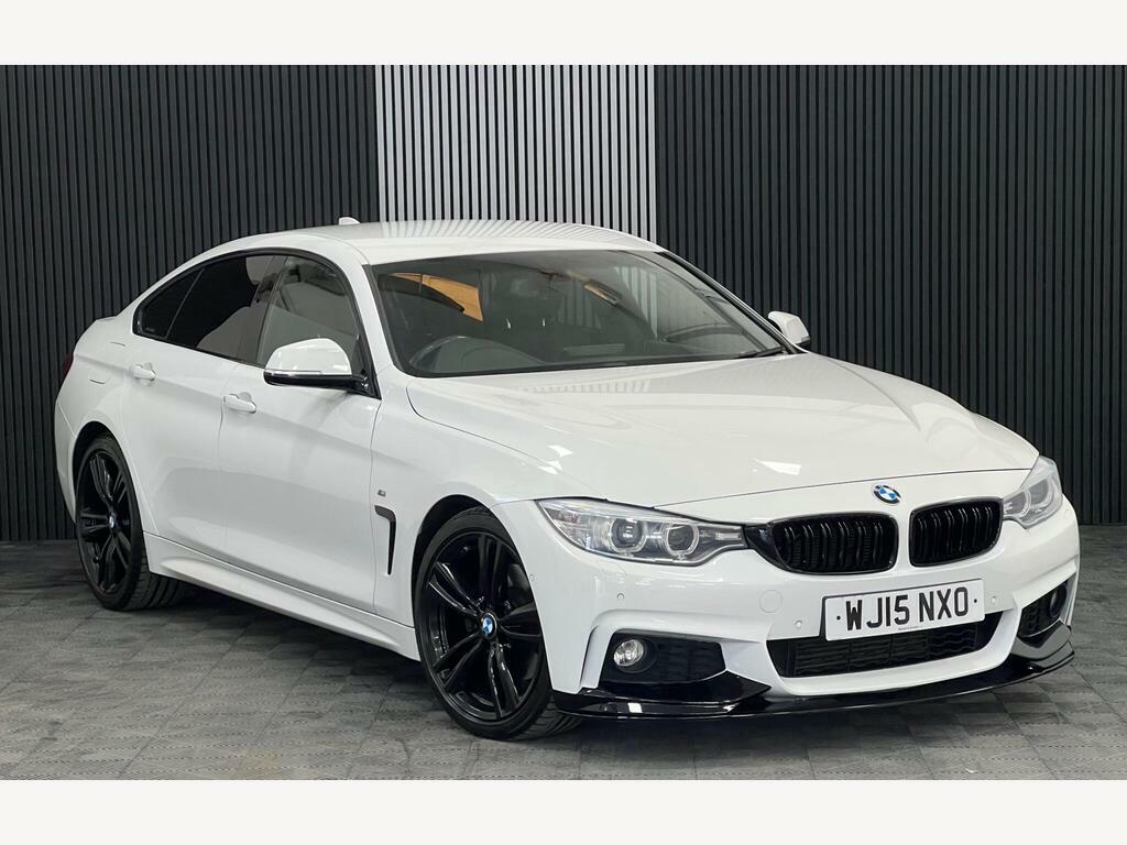 BMW 4 Series Gran Coupe Coupe 3.0 435D M Sport Xdrive Euro 6 Ss White #11