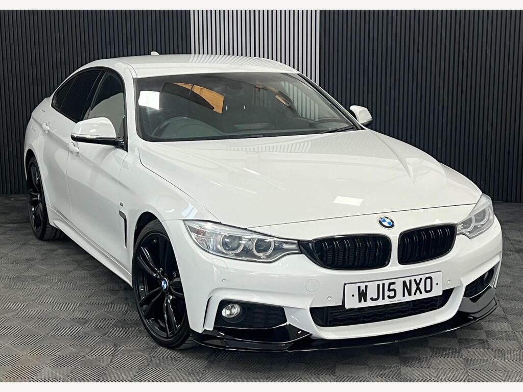 BMW 4 Series Gran Coupe Coupe 3.0 435D M Sport Xdrive Euro 6 Ss White #8