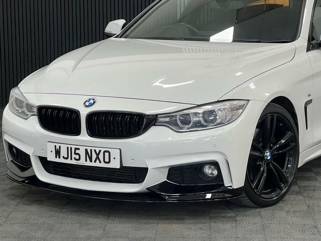 BMW 4 Series Gran Coupe Coupe 3.0 435D M Sport Xdrive Euro 6 Ss White #27
