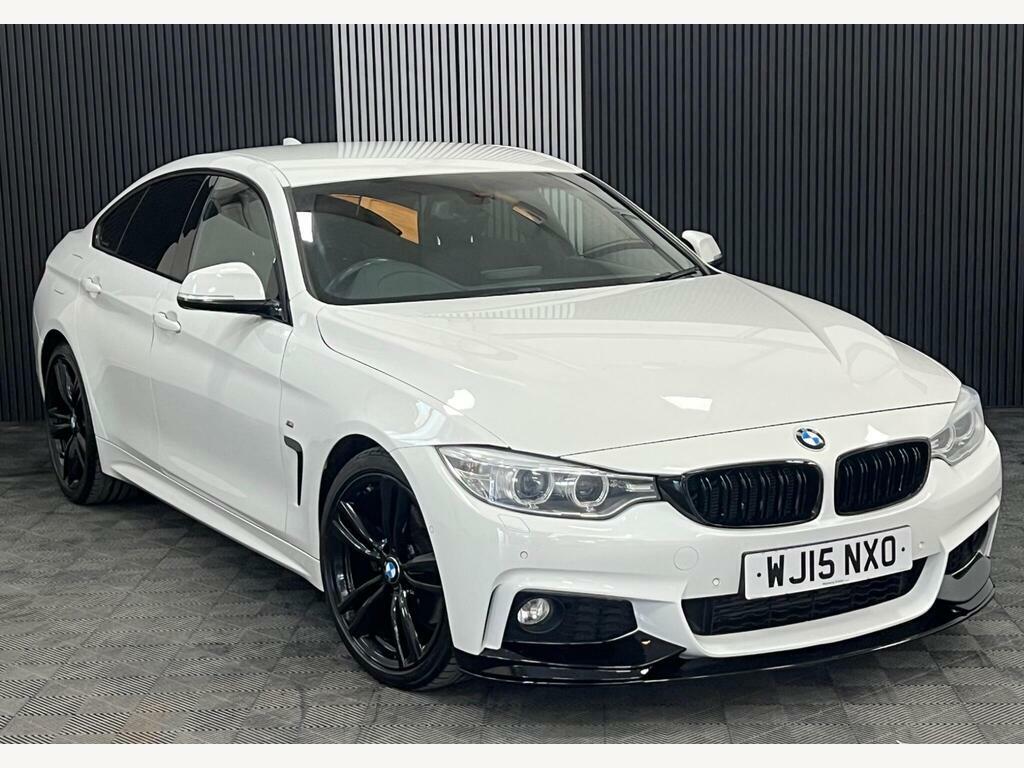 BMW 4 Series Gran Coupe Coupe 3.0 435D M Sport Xdrive Euro 6 Ss White #7