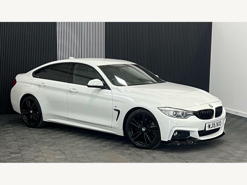BMW 4 Series Gran Coupe Coupe 3.0 435D M Sport Xdrive Euro 6 Ss White #13