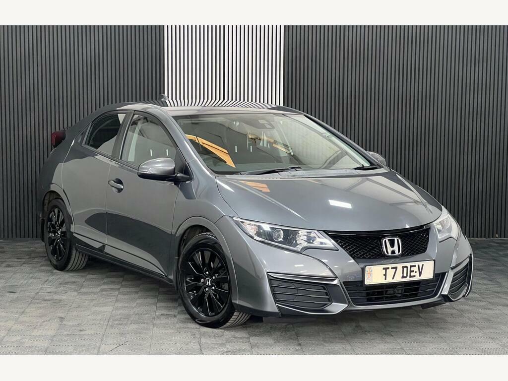 Honda Civic 1.4 I-vtec S Euro 6 S S Grey #2