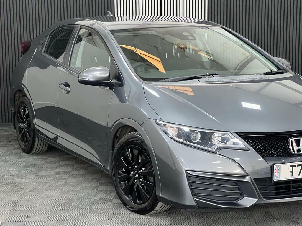 Honda Civic 1.4 I-vtec S Euro 6 S S Grey #6