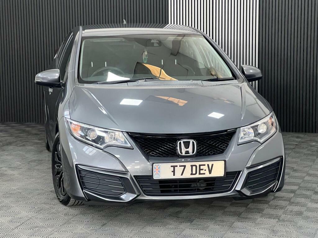 Honda Civic 1.4 I-vtec S Euro 6 S S Grey #4
