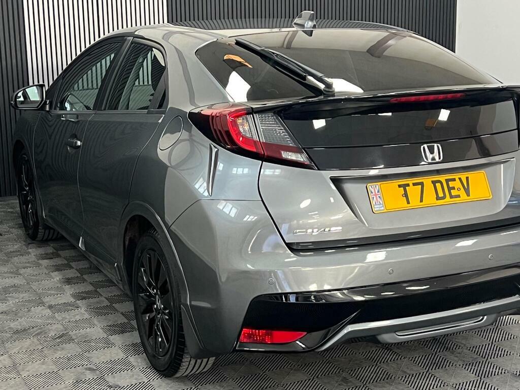 Honda Civic 1.4 I-vtec S Euro 6 S S Grey #5