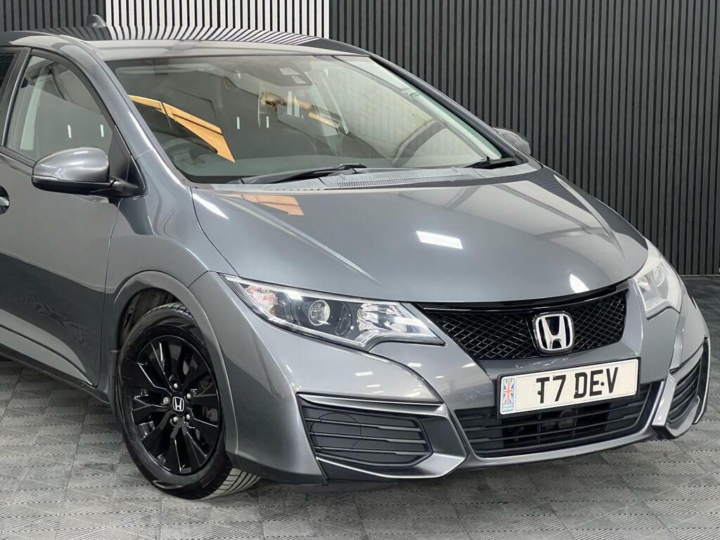 Honda Civic 1.4 I-vtec S Euro 6 S S Grey #3