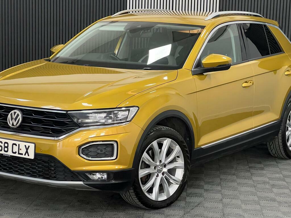 Volkswagen T-Roc 2.0 Tdi Sel 4Motion Euro 6 S S DC68CLX Yellow #4