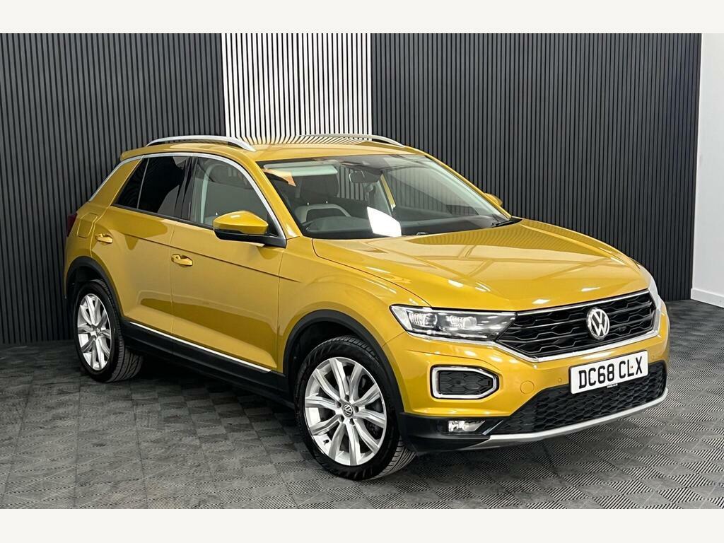 Volkswagen T-Roc 2.0 Tdi Sel 4Motion Euro 6 S S DC68CLX Yellow #6