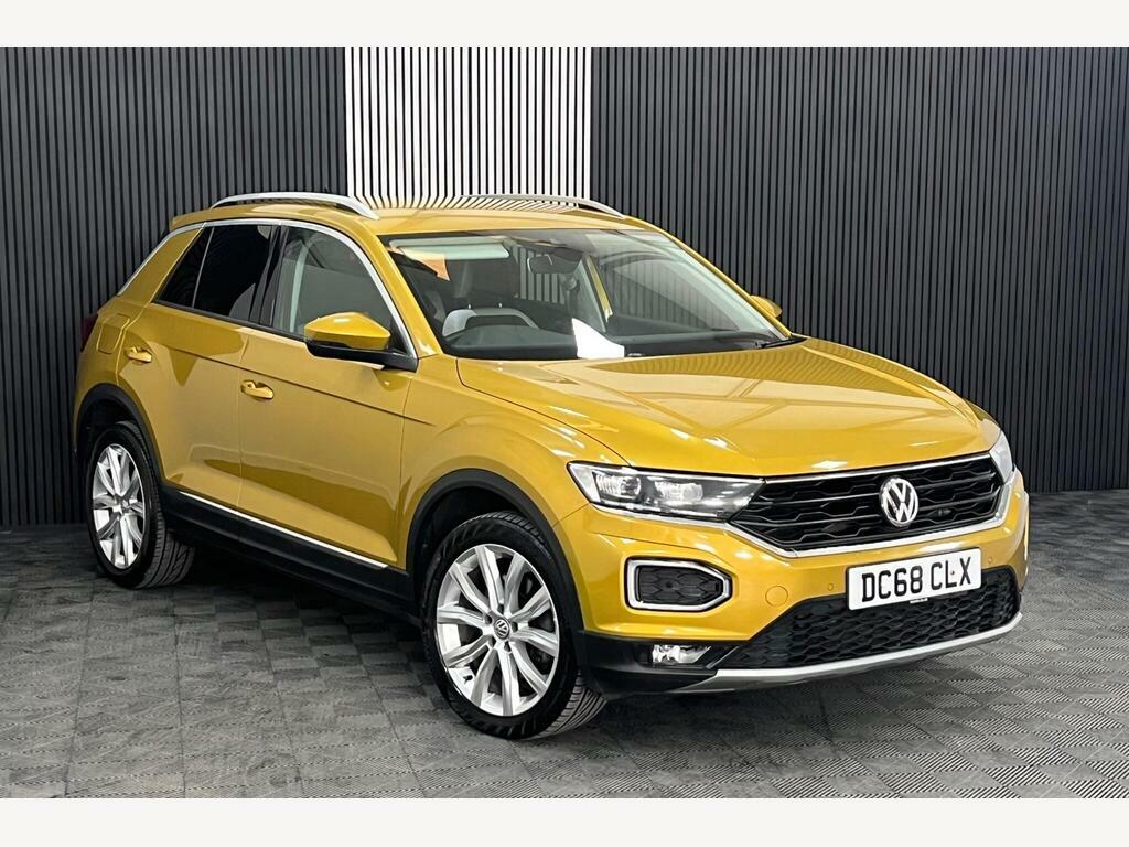 Volkswagen T-Roc 2.0 Tdi Sel 4Motion Euro 6 S S DC68CLX Yellow #2