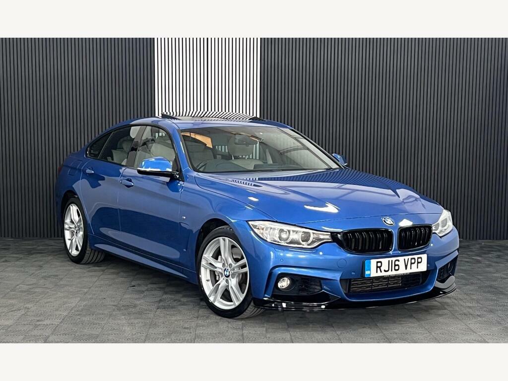 BMW 4 Series Gran Coupe 3.0 435D M Sport Xdrive Euro 6 S S Blue #2