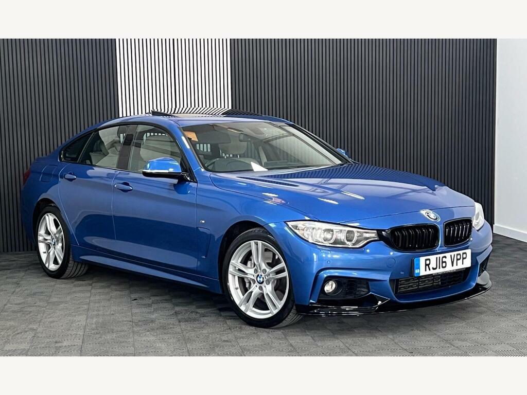 BMW 4 Series Gran Coupe 3.0 435D M Sport Xdrive Euro 6 S S Blue #5