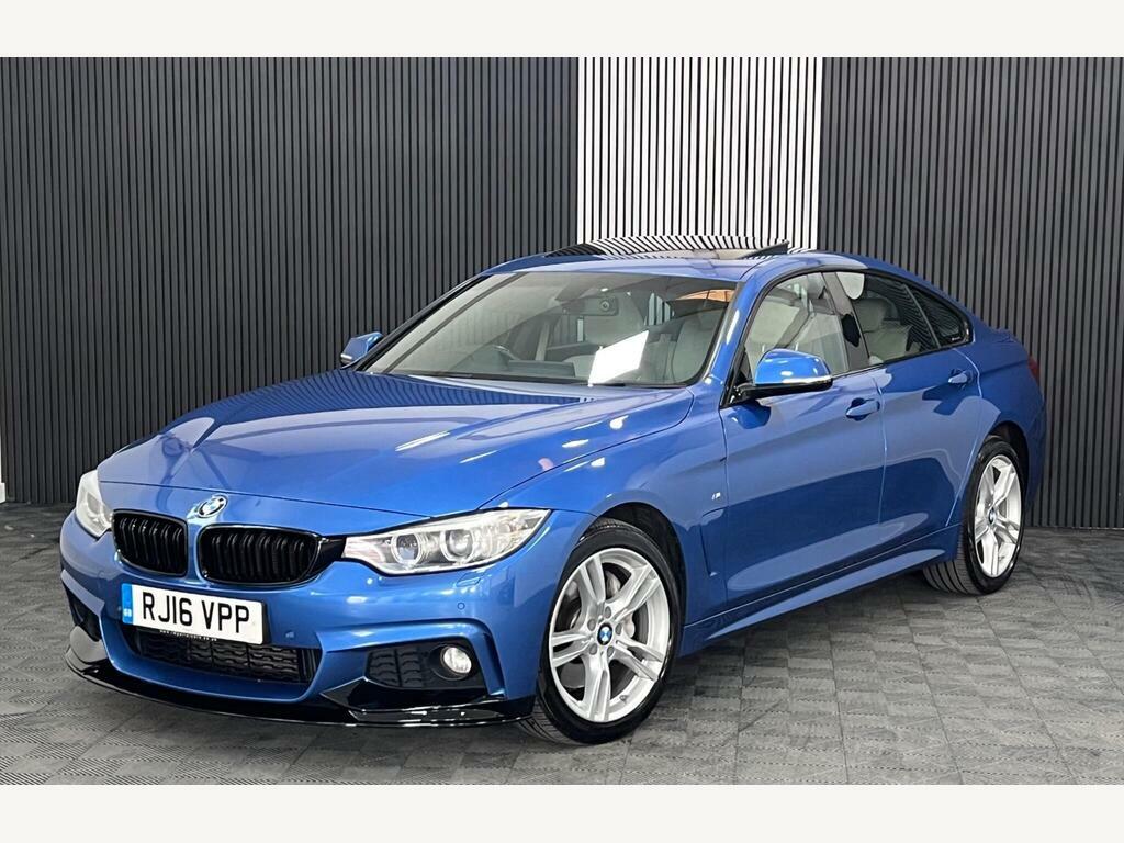 BMW 4 Series Gran Coupe 3.0 435D M Sport Xdrive Euro 6 S S Blue #6