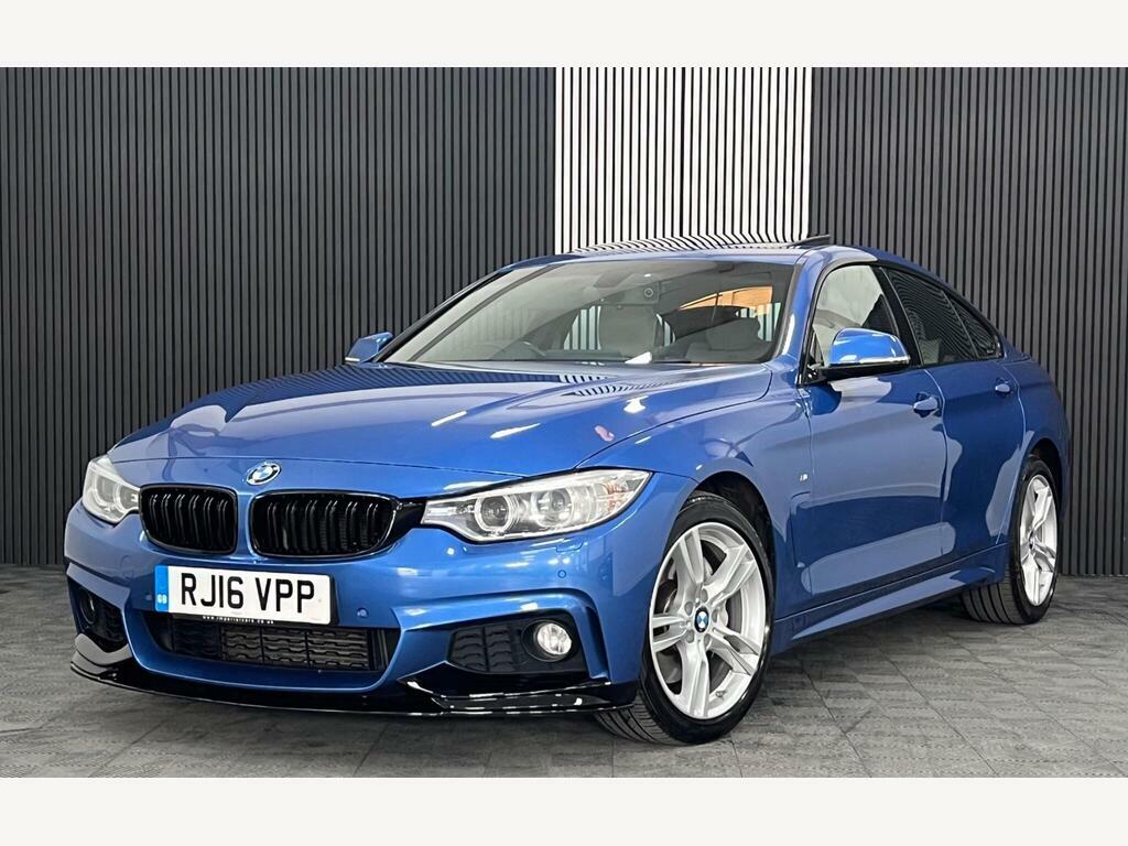 BMW 4 Series Gran Coupe 3.0 435D M Sport Xdrive Euro 6 S S Blue