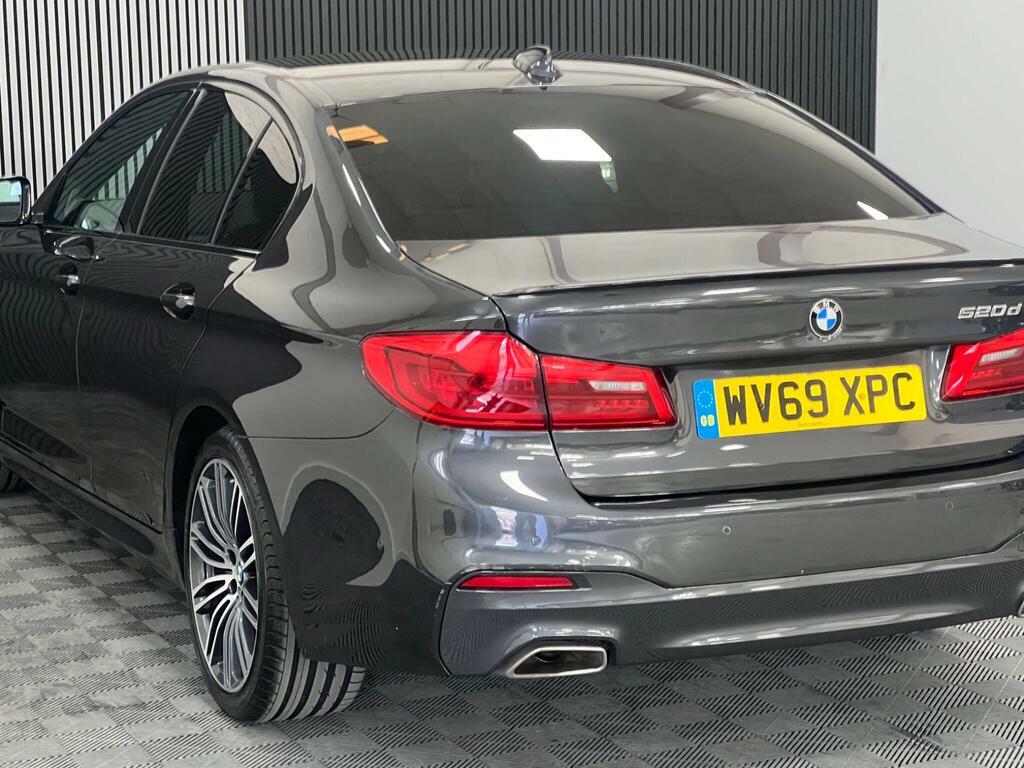 BMW 5 Series 2.0 520D M Sport Euro 6 S S WV69XPC Grey #6