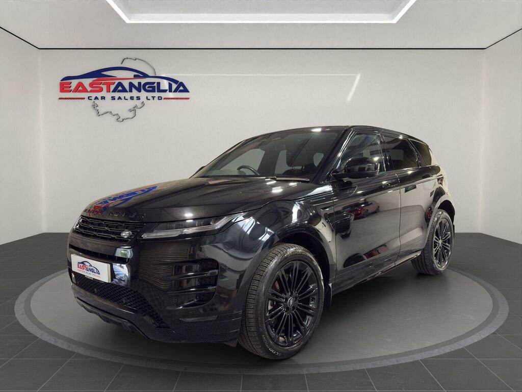 Land Rover Range Rover Evoque 1.5 P300e 11.9Kwh Dynamic Hse 4Wd Euro 6 Ss AY73UFV Black