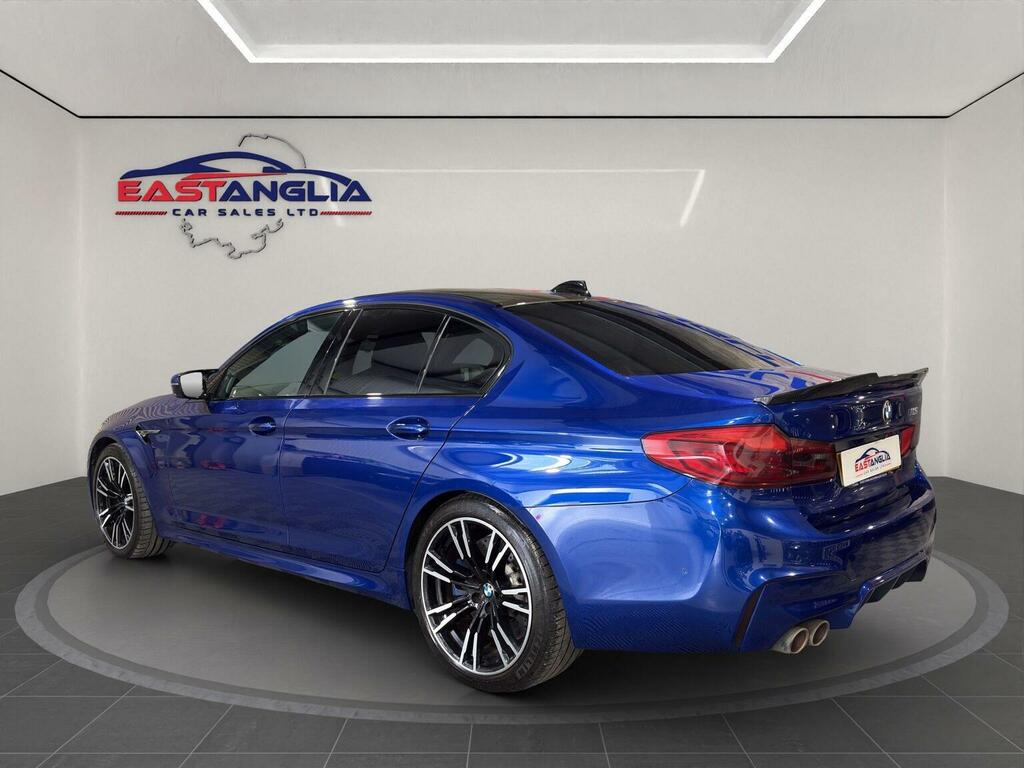 BMW M5 Saloon 4.4 V8 Steptronic Xdrive Euro 6 Ss CF68HGZ Blue #4