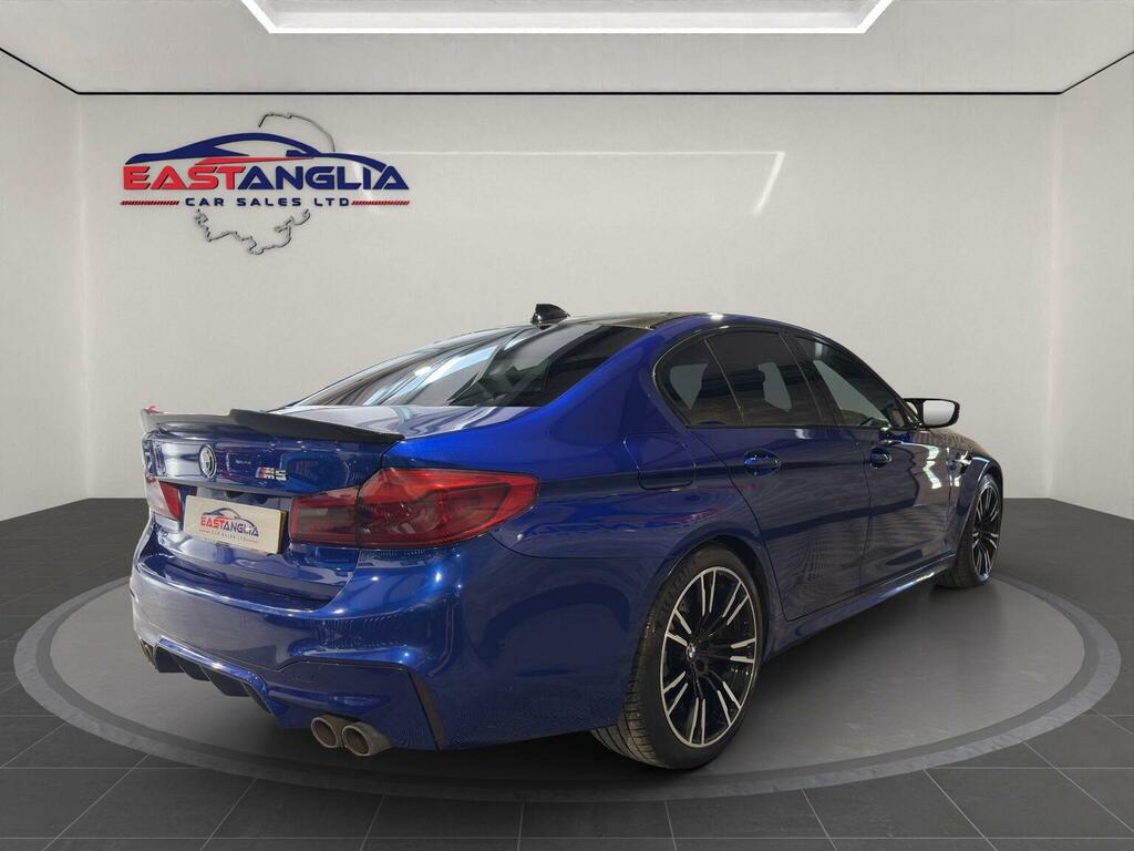 BMW M5 Saloon 4.4 V8 Steptronic Xdrive Euro 6 Ss CF68HGZ Blue #6