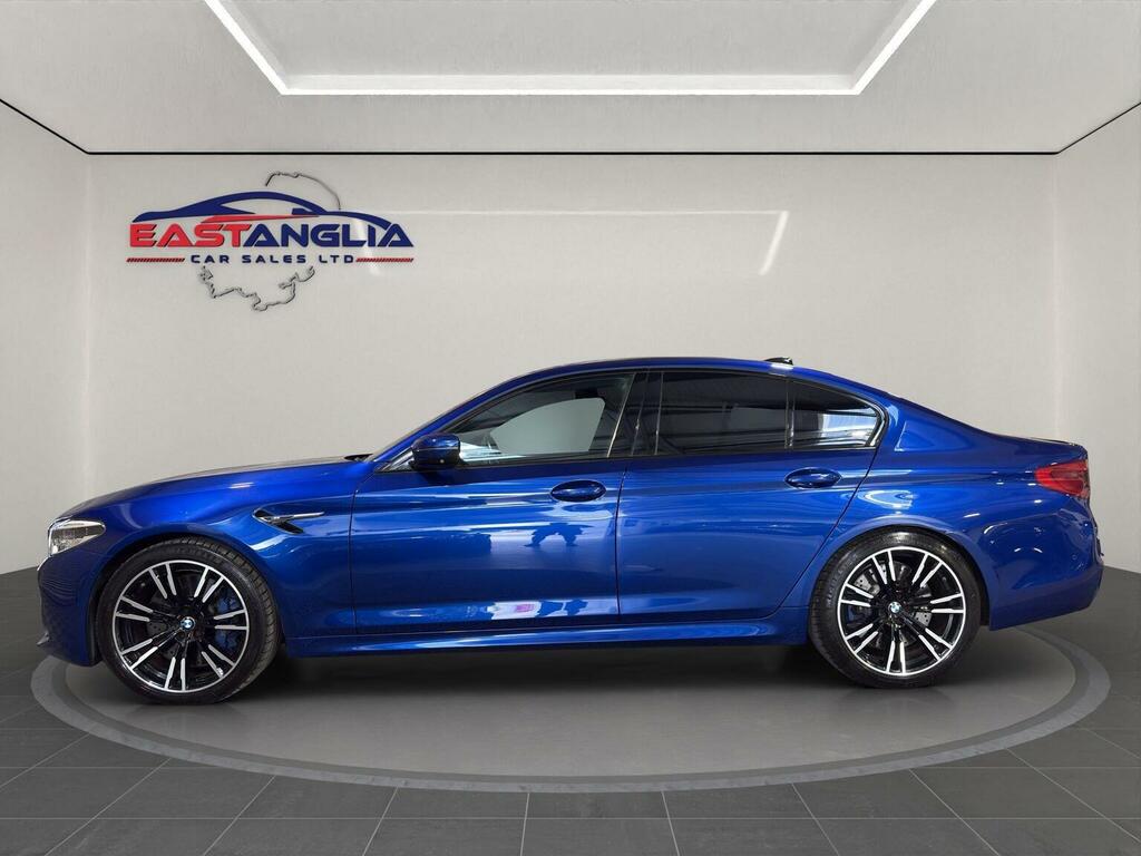 BMW M5 Saloon 4.4 V8 Steptronic Xdrive Euro 6 Ss CF68HGZ Blue #2