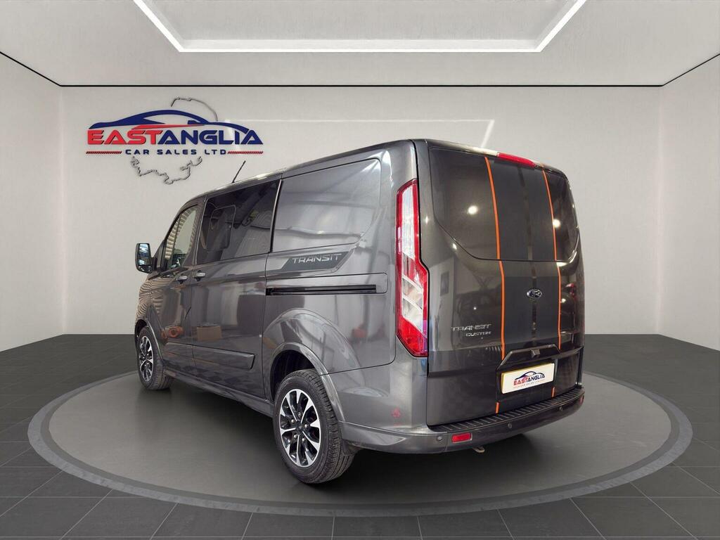 Ford Transit Custom Combi Van 2.0 320 Ecoblue Sport Crew Van L1 H LS20DLF Grey #5