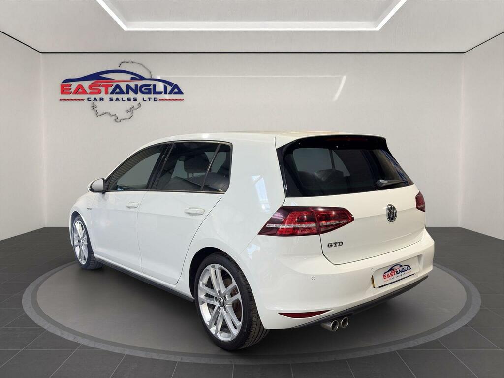 Volkswagen Golf Hatchback 2.0 Tdi Bluemotion Tech Gtd Euro 6 Ss VK14BZT White #5