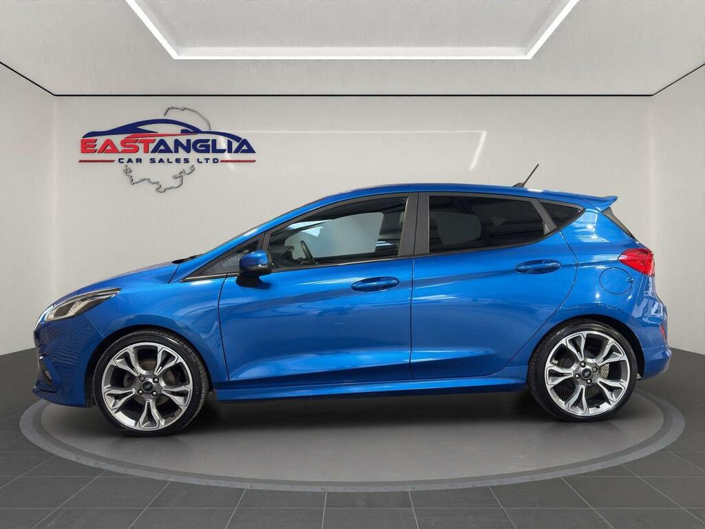 Ford Fiesta Hatchback 1.0T Ecoboost St-line X Edition Euro 6 WV70DXK Blue #2