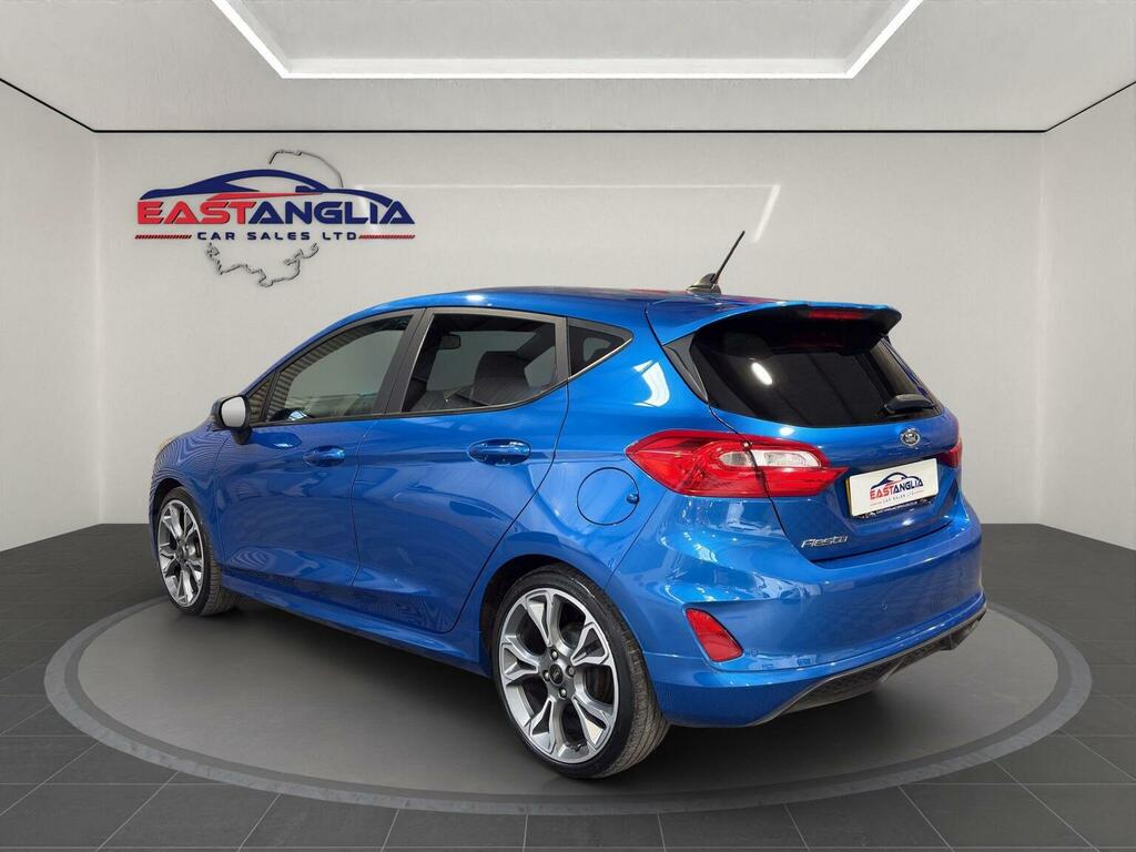 Ford Fiesta Hatchback 1.0T Ecoboost St-line X Edition Euro 6 WV70DXK Blue #5