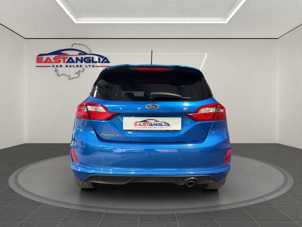 Ford Fiesta Hatchback 1.0T Ecoboost St-line X Edition Euro 6 WV70DXK Blue #6