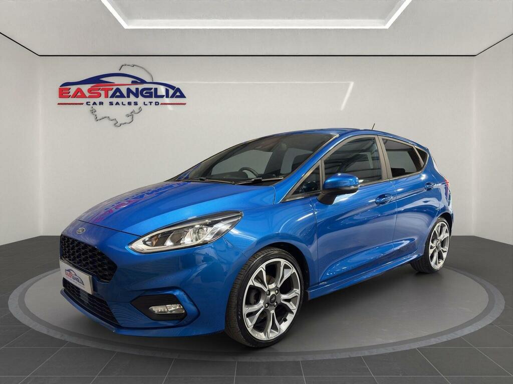 Ford Fiesta 1.0T Ecoboost St-line X Edition Euro 6 Ss Blue