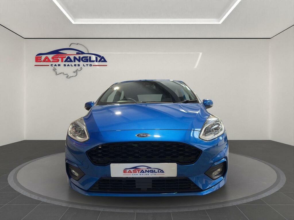 Ford Fiesta Hatchback 1.0T Ecoboost St-line X Edition Euro 6 WV70DXK Blue #4