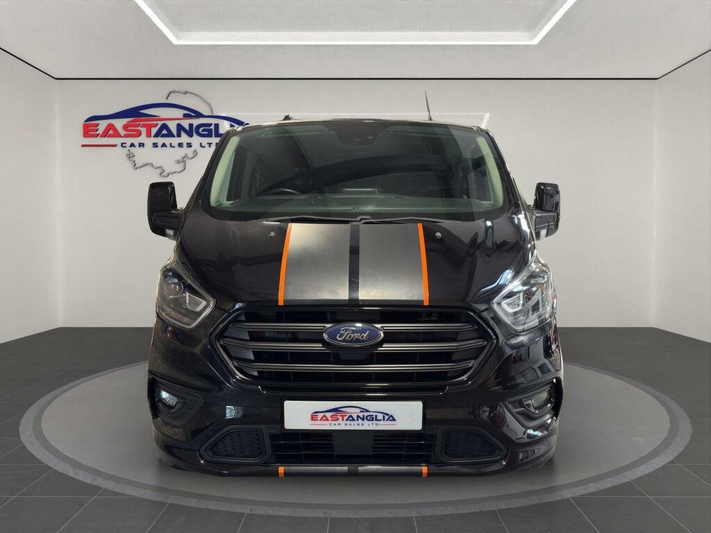 Ford Transit Custom Combi Van 2.0 320 Ecoblue Sport Crew Van L1 H AV21OCD Black #4