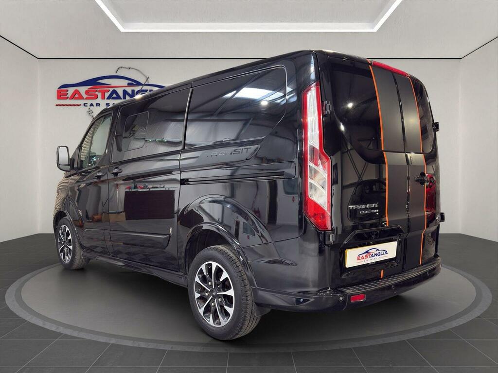 Ford Transit Custom Combi Van 2.0 320 Ecoblue Sport Crew Van L1 H AV21OCD Black #5