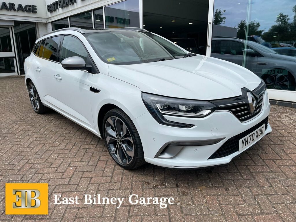 Renault Megane 2020 1.5 Blue Dci Gt Line Sport Tourer White